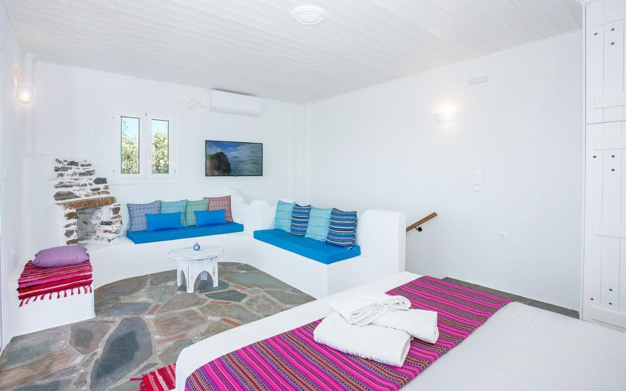 Aspra Chomata Villas Karystos  Buitenkant foto