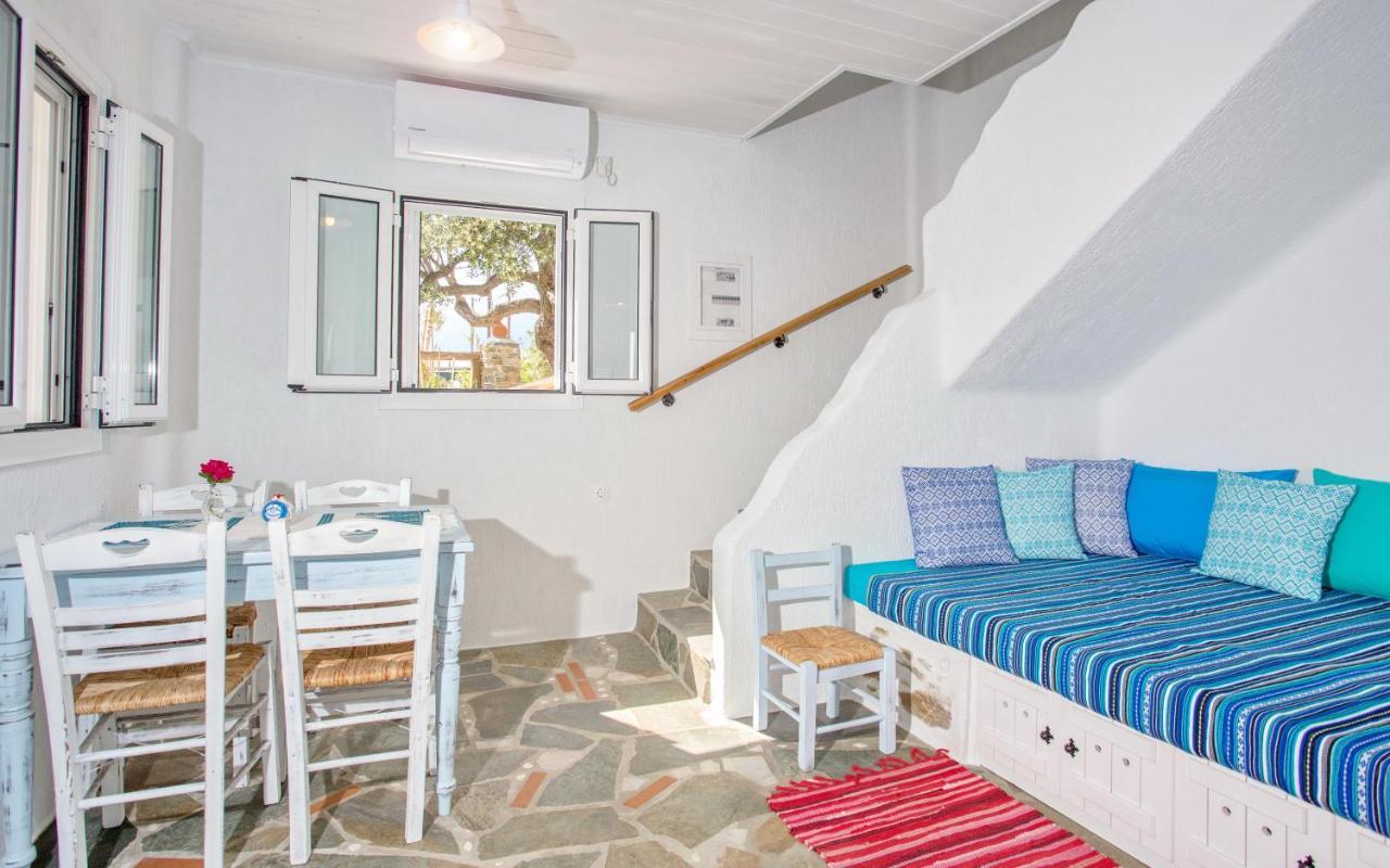Aspra Chomata Villas Karystos  Buitenkant foto