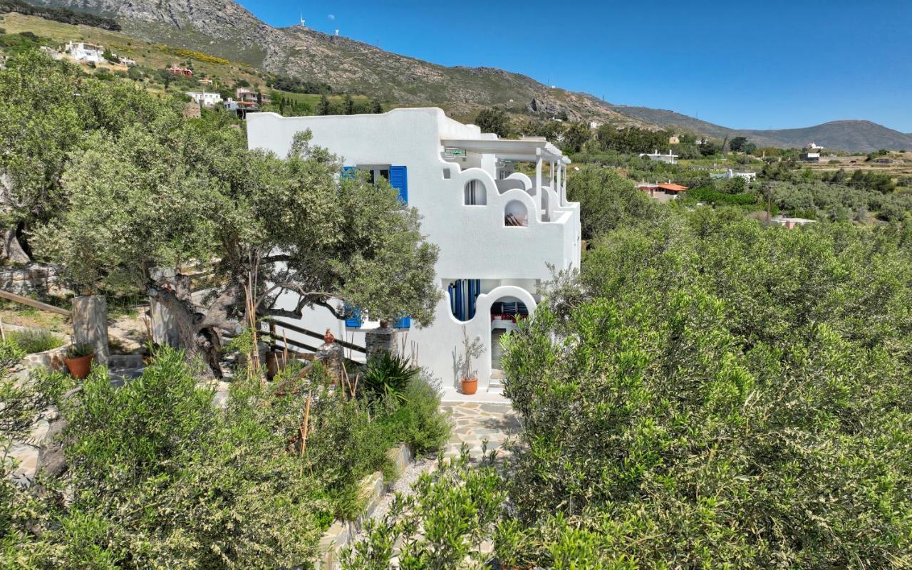 Aspra Chomata Villas Karystos  Buitenkant foto