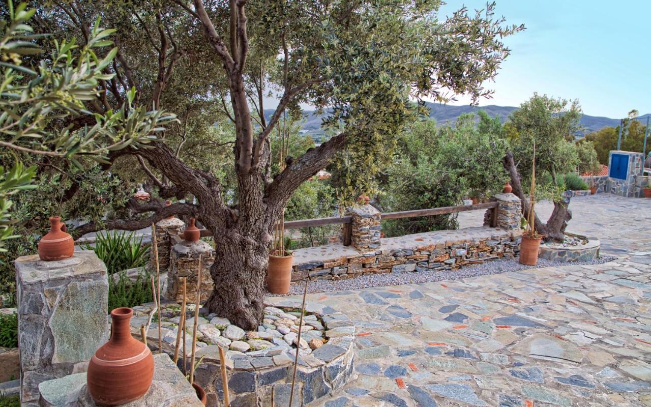 Aspra Chomata Villas Karystos  Buitenkant foto