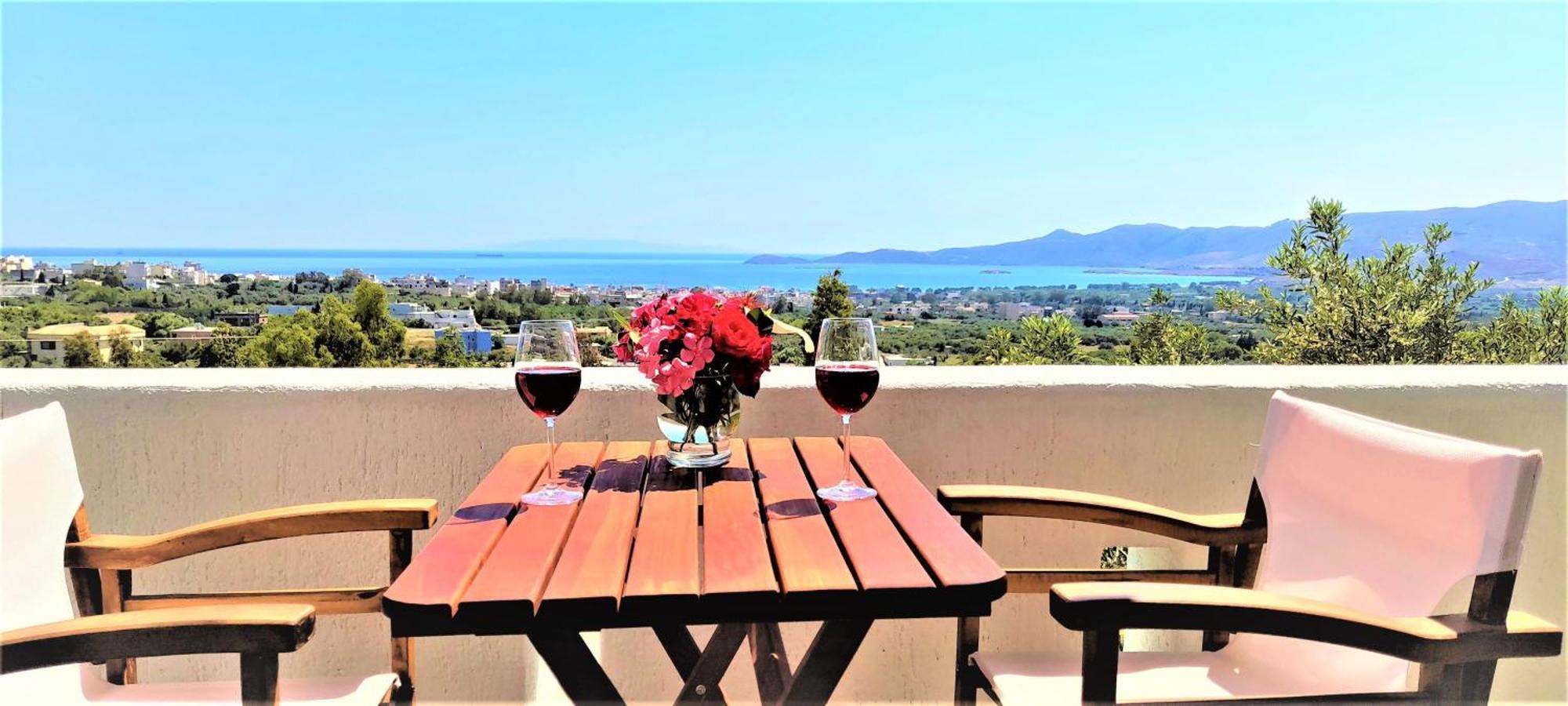 Aspra Chomata Villas Karystos  Buitenkant foto