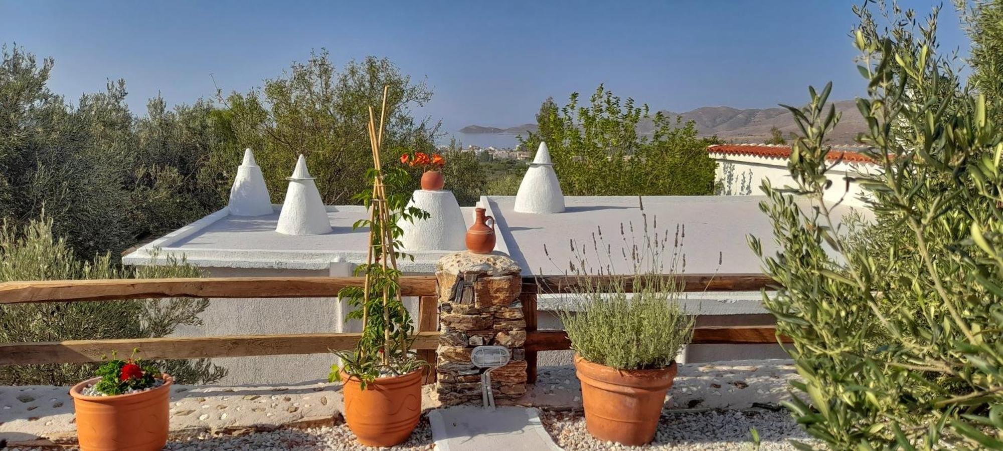 Aspra Chomata Villas Karystos  Buitenkant foto
